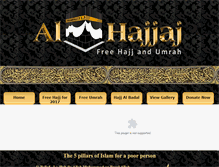 Tablet Screenshot of freehajjandumrah.com